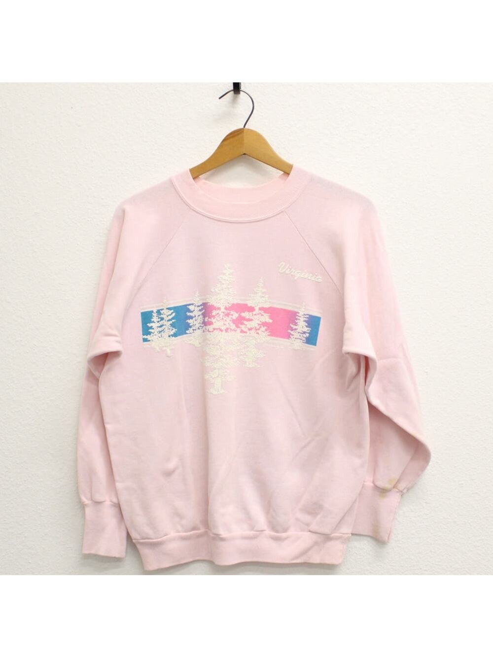 Vintage Virginia Forest Sweatshirt Small
